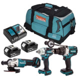 Pack Makita DLX3150TX1 3 machines 18V LXT