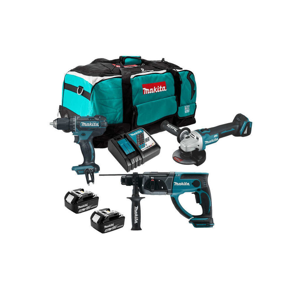 Pack 3 outils 18V LXT Makita DLXCBO056