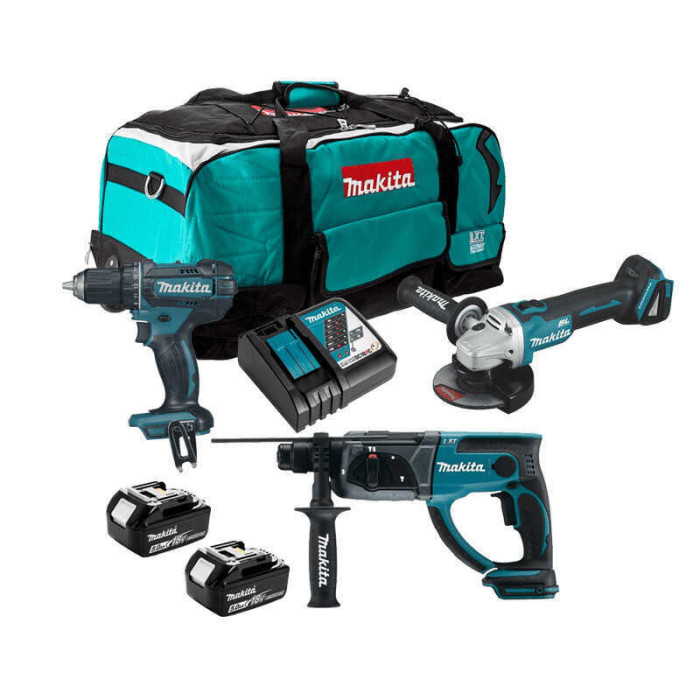 Pack 3 outils 18V LXT Makita DLXCBO056