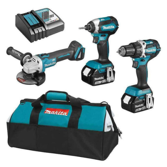 Pack 3 machines Makita DLX3125TX1