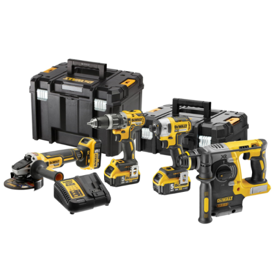 Pack 4 machines DeWalt DCK422P3T-QW 18V XR