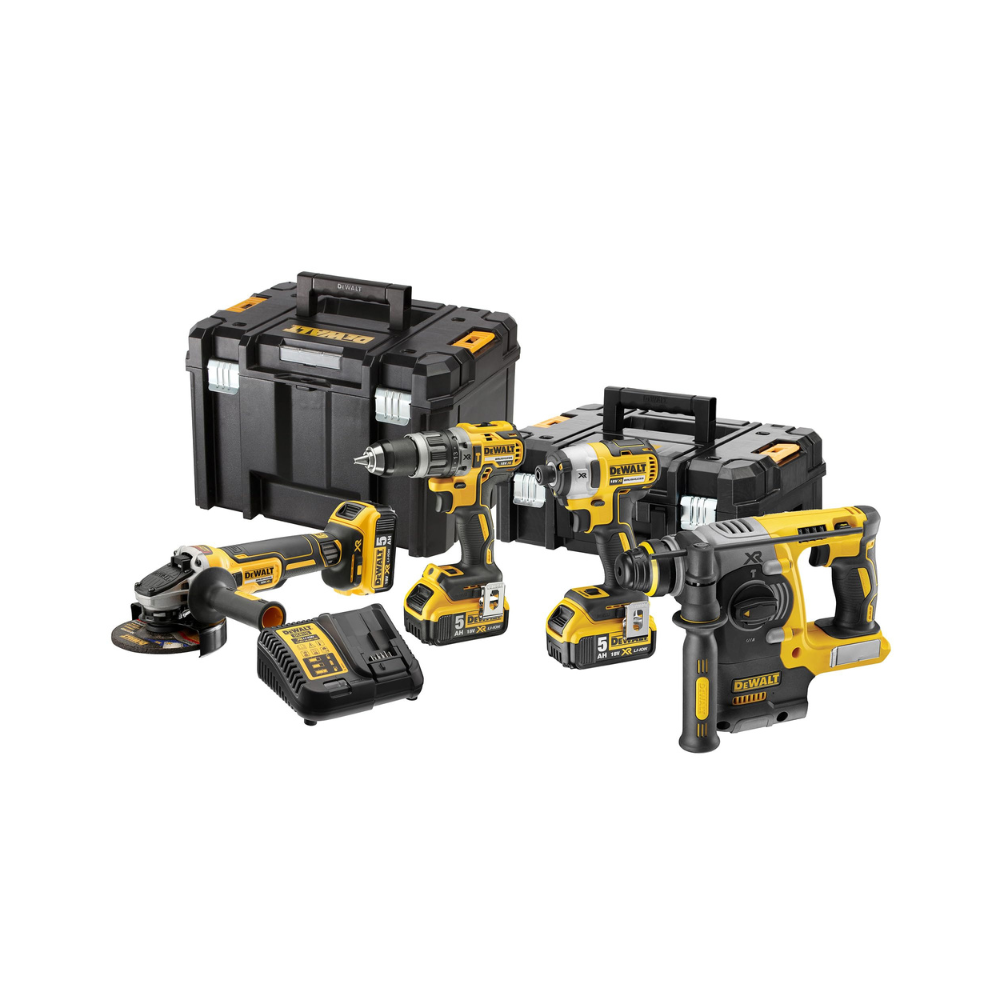 Pack 4 machines DeWalt DCK422P3T-QW 18V XR