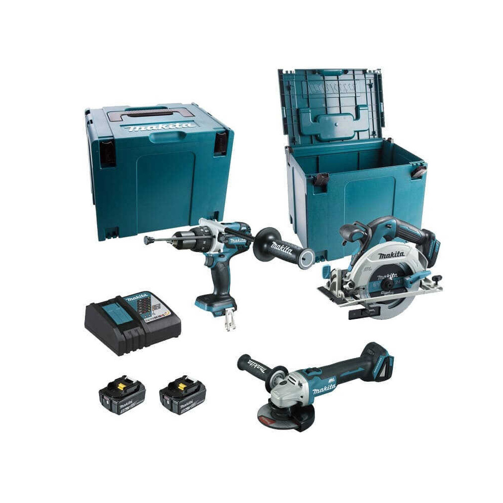 Pack 3 machines sans fil 18 V Makita DLX3095PTJ