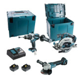 Pack 3 machines sans fil 18 V Makita DLX3095PTJ