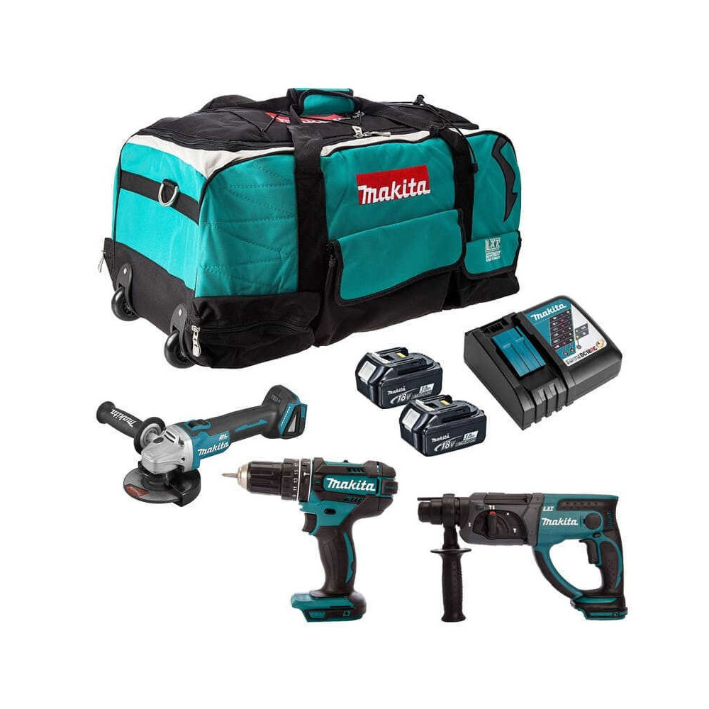 Pack 3 machines Makita DLXCBO038