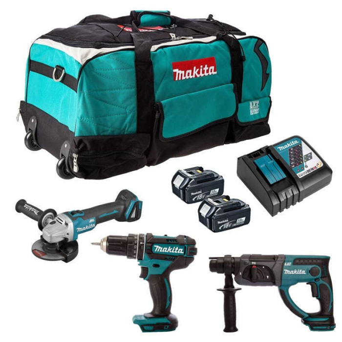 Pack 3 machines Makita DLXCBO038