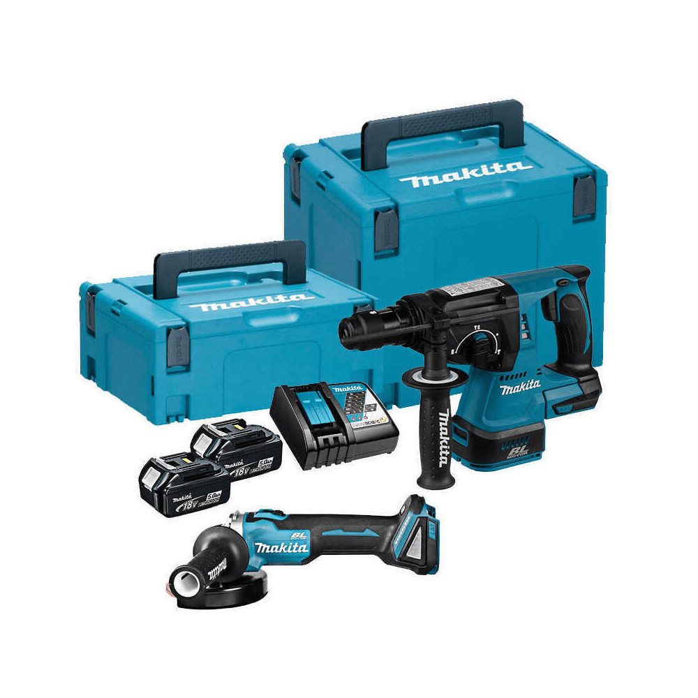 Pack 2 machines Makita DLX2125TJ1 18V LXT