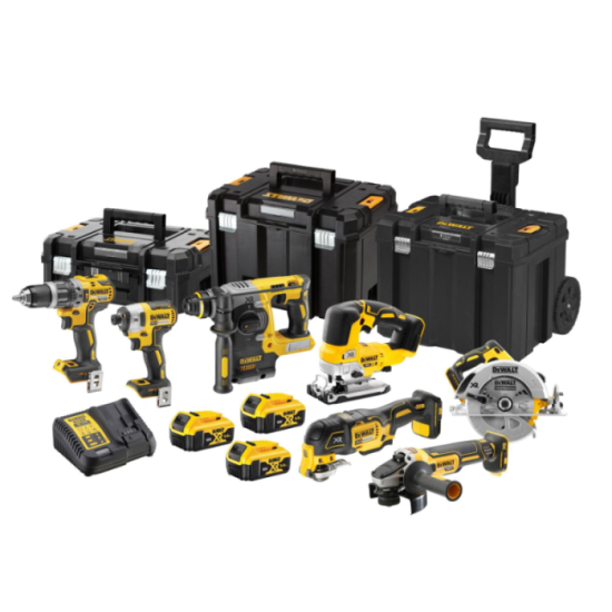 Pack 7 machines DeWalt DCK755P3T 18V XR 5,0 Ah