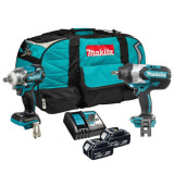 Pack Makita DLX2233TX1 2 boulonneuses 18V LXT