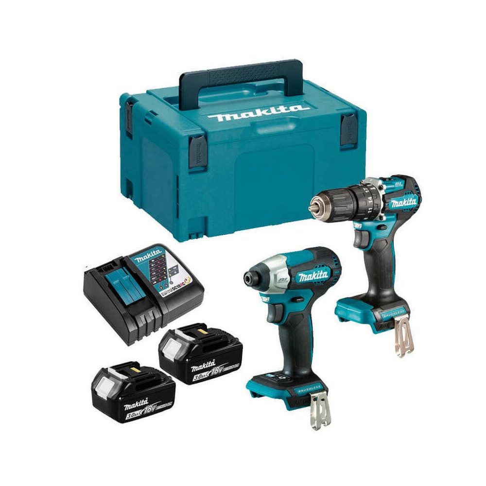 Pack 2 machines Makita DLX2414JX4 18V LXT