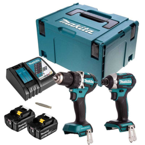 Pack perceuse + visseuse à chocs Makita DLXCBO001
