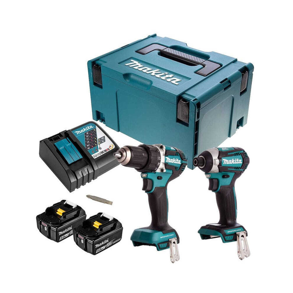 Pack perceuse + visseuse à chocs Makita DLXCBO001