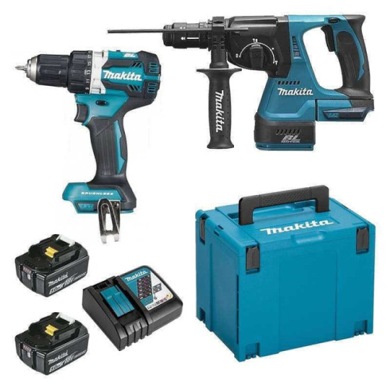 Pack Makita DLX2191TJ 18V LXT 2x5,0 Ah