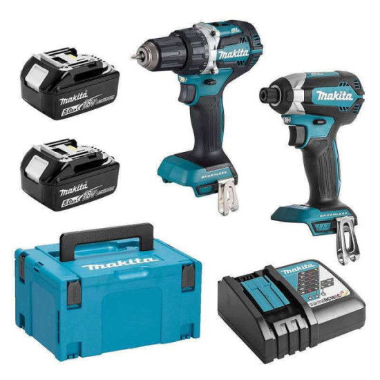 Pack Makita DLX2189TJ 18V LXT 2x5,0 Ah