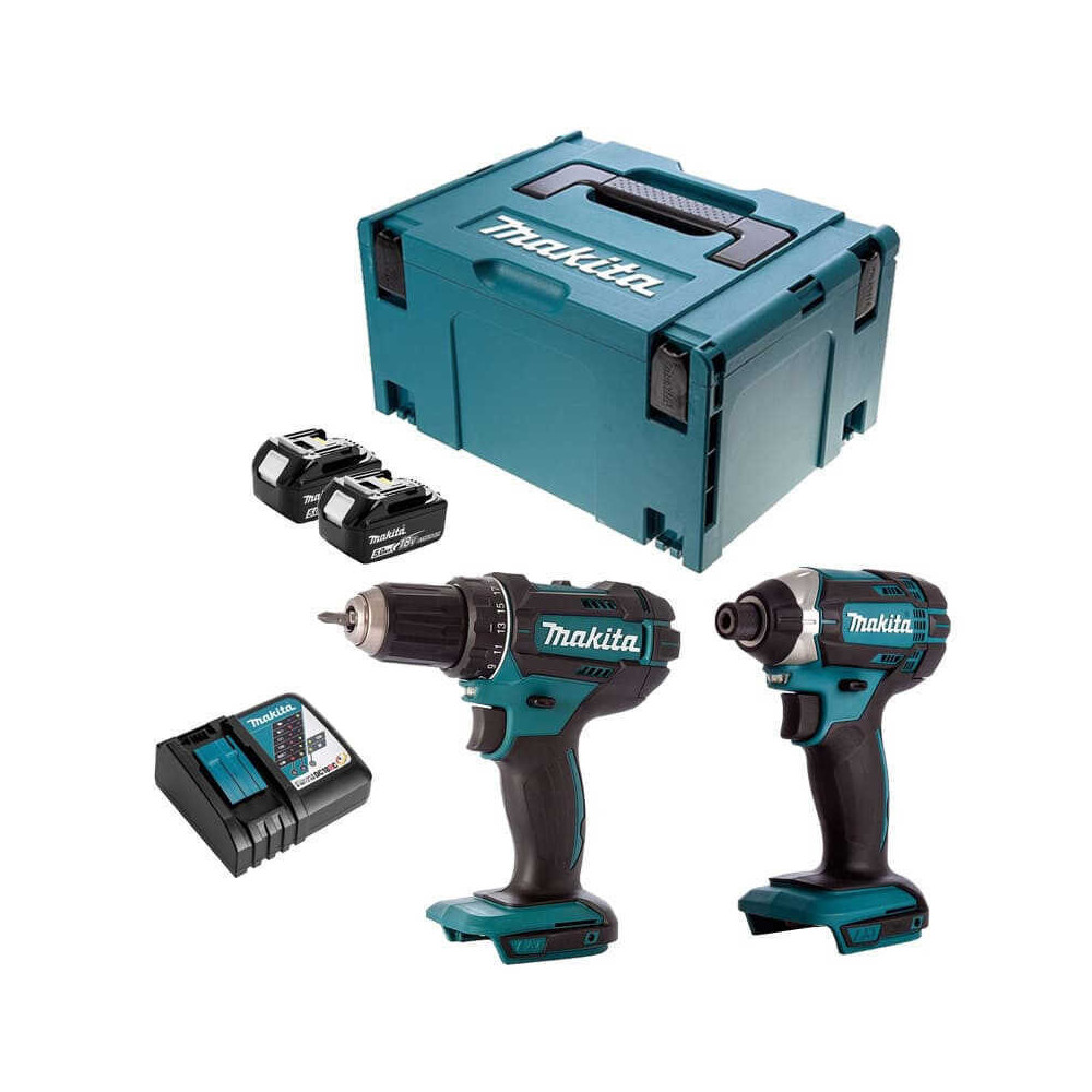 Pack perceuse + visseuse Makita DLX2127TJ 5,0 Ah