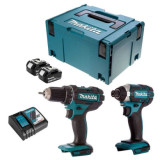 Pack perceuse + visseuse Makita DLX2127TJ 5,0 Ah