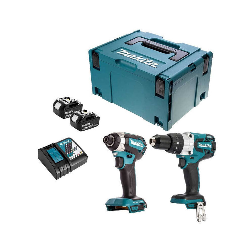 Pack Makita DLX2174TJ 18V LXT 2x5,0 Ah