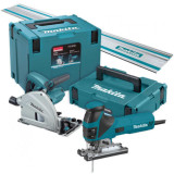 Pack 2 scies Makita MEU029J plongeante et sauteuse