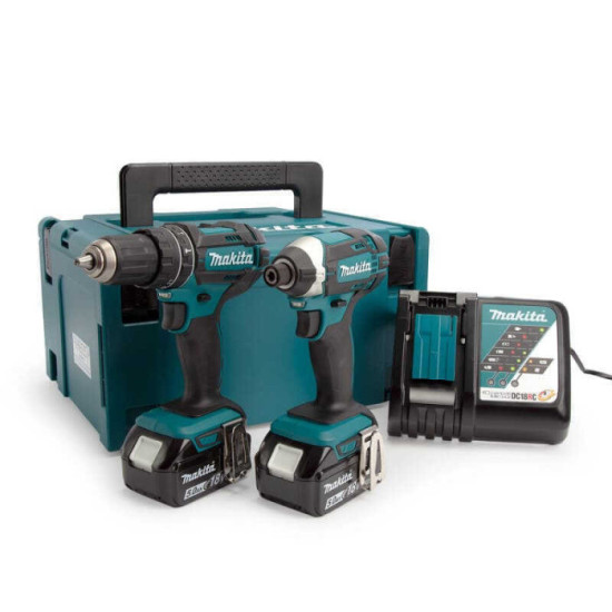 Pack Makita DLX2131TJ 18V LXT 2x5,0 Ah
