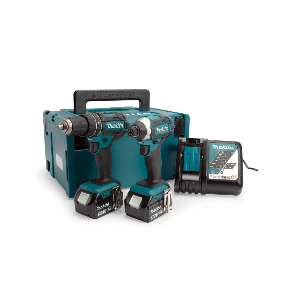 Pack Makita DLX2131TJ 18V LXT 2x5,0 Ah