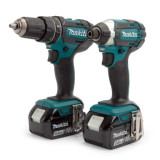 Pack Makita DLX2131TJ 18V LXT 2x5,0 Ah