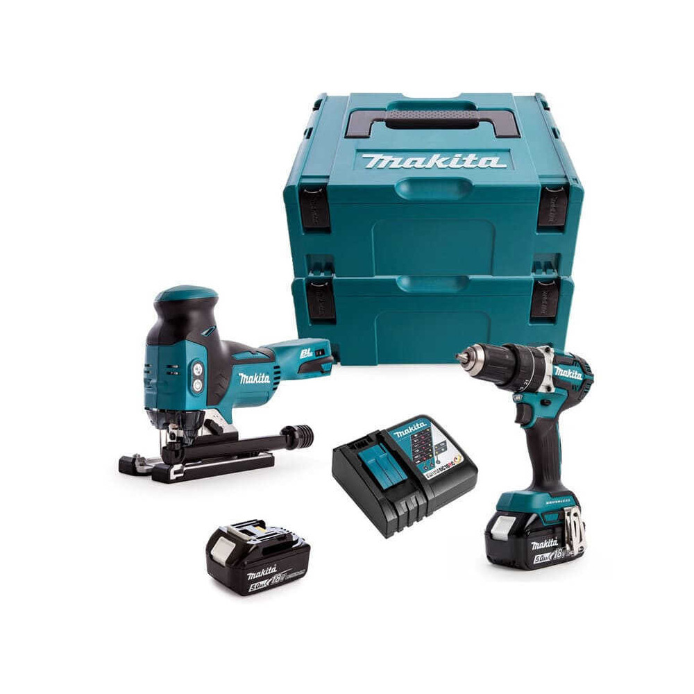 Pack Makita DLX2355TJ 18V LXT 2x5,0 Ah