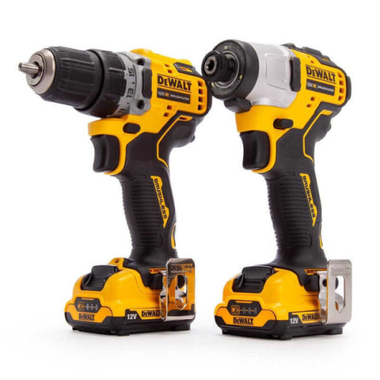 Pack DeWalt DCK2110L2T-QW 12V XR DCD701 + DCF801