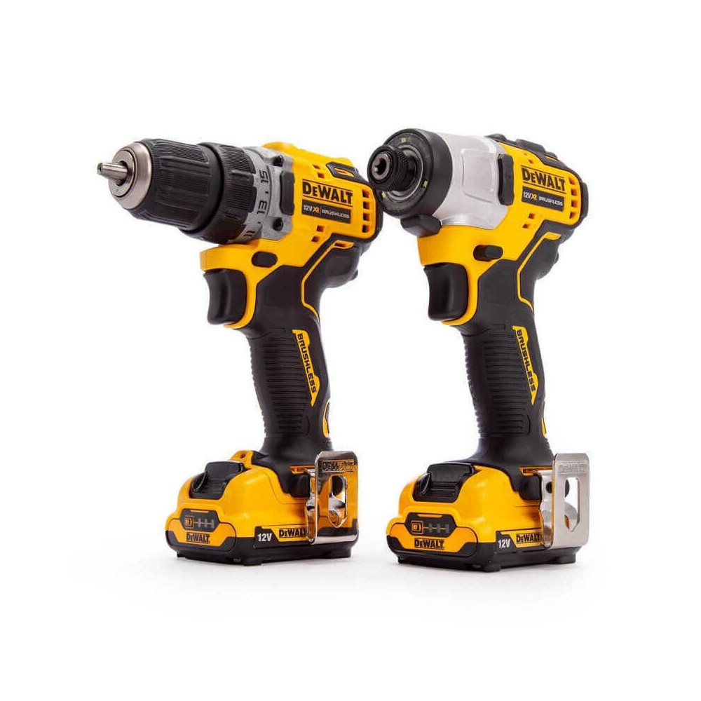 Pack DeWalt DCK2110L2T-QW 12V XR DCD701 + DCF801