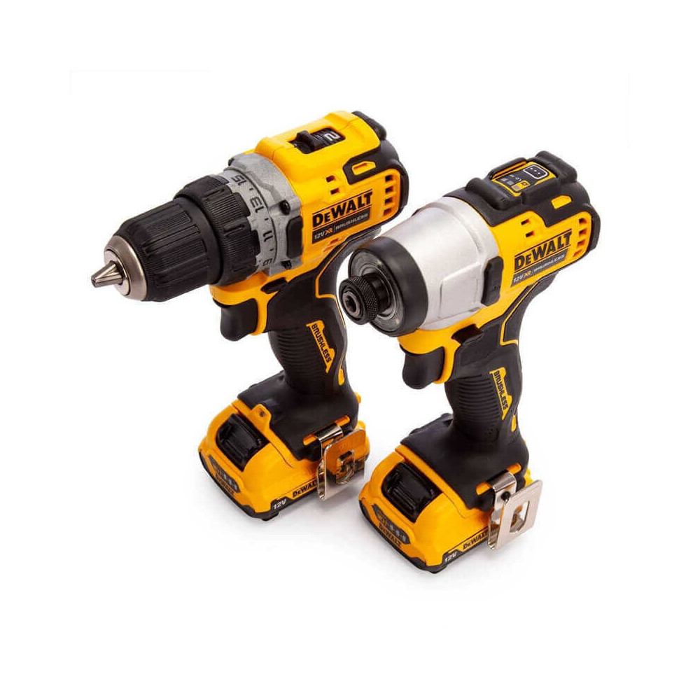 Pack DeWalt DCK2110L2T-QW 12V XR DCD701 + DCF801