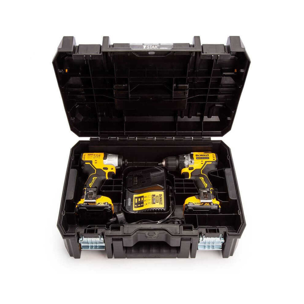 Pack DeWalt DCK2110L2T-QW 12V XR DCD701 + DCF801