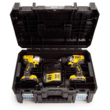 Pack DeWalt DCK2110L2T-QW 12V XR DCD701 + DCF801