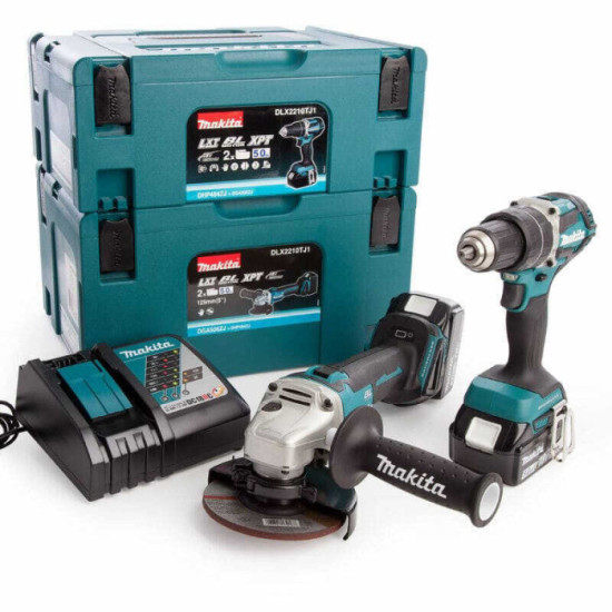 Pack Makita DLX2210TJ1 18V LXT 2x5,0 Ah