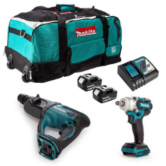 Pack Makita DLXCBO034 boulonneuse et perforateur HT