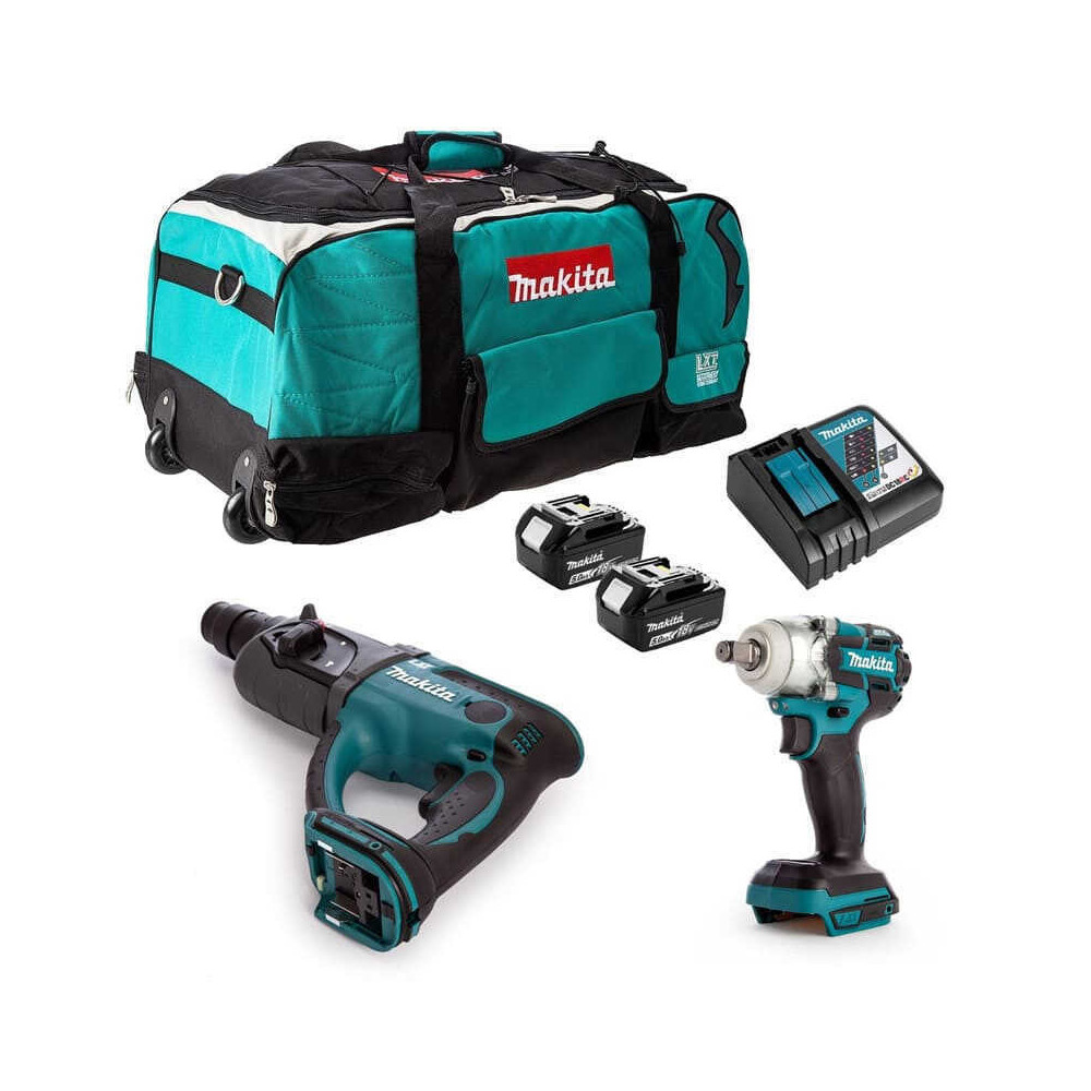 Pack Makita DLXCBO034 boulonneuse et perforateur HT