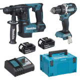 Pack Makita DLX2271TJ 18V LXT 2x5,0 Ah