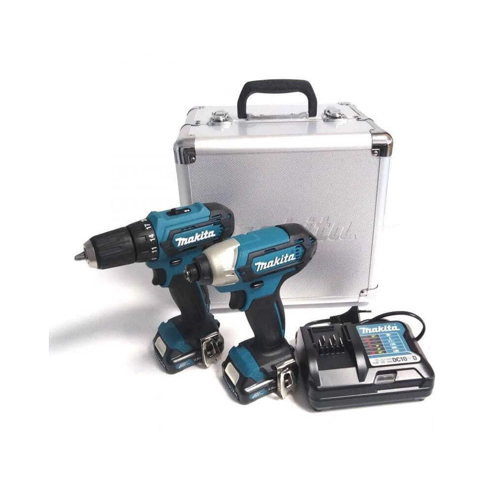 Combopack perceuse DF333D et visseuse TD110DZ Makita CLX224X