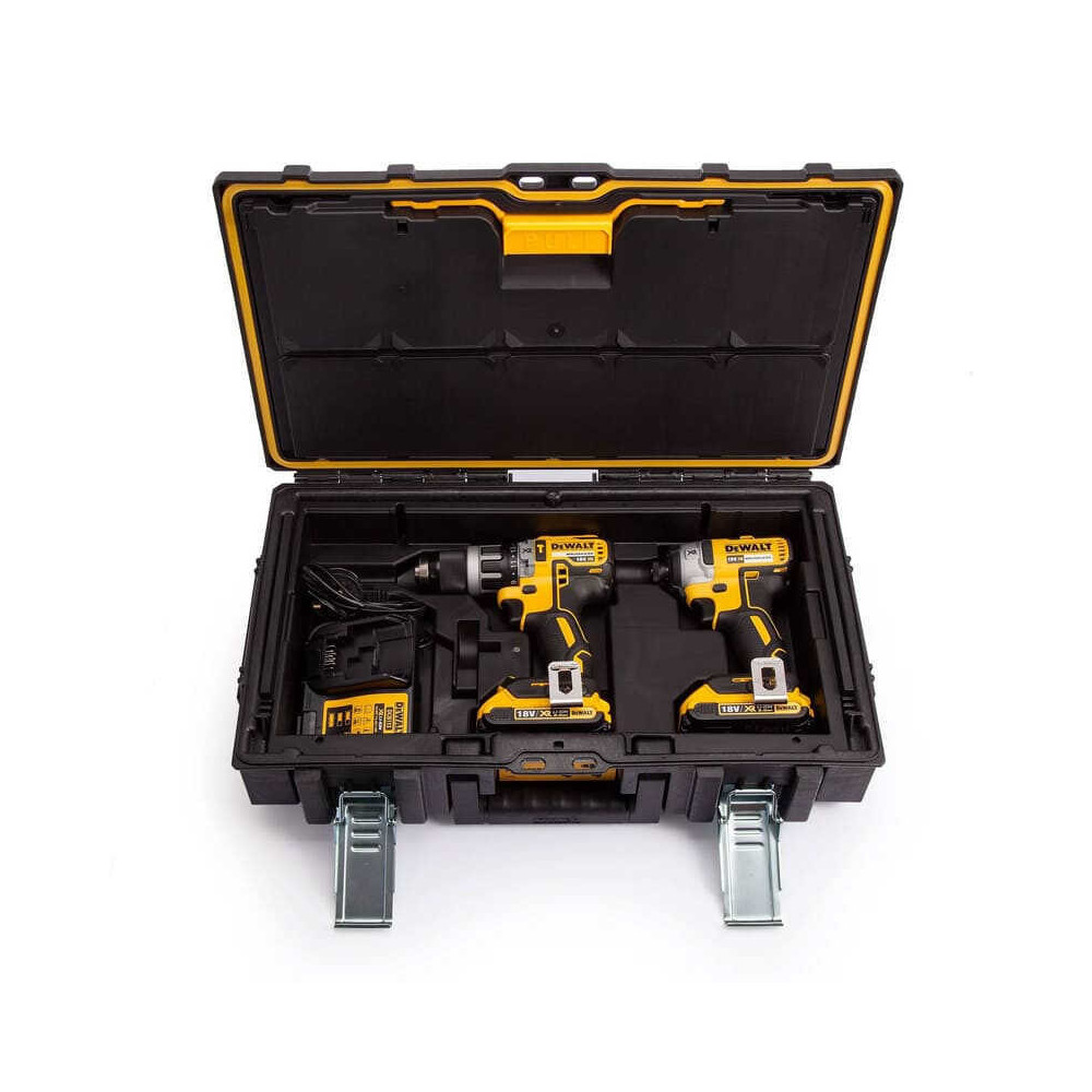 Pack perceuse percussion + visseuse DeWalt DCK266D2
