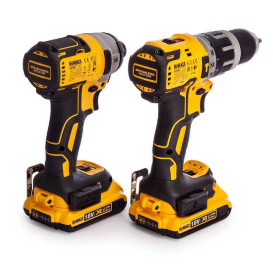 Pack perceuse percussion + visseuse DeWalt DCK266D2