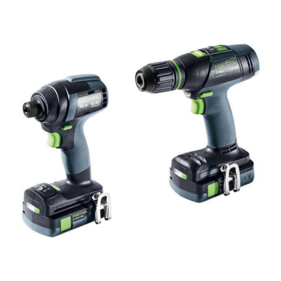 Set de vissage Festool TID 18 Basic-Set T18 576492