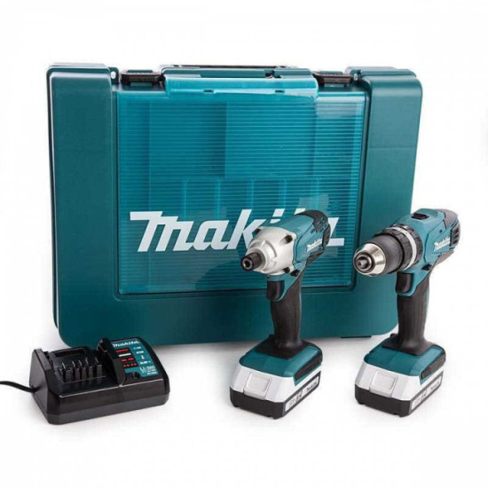 Pack 2 machines Makita DK18015X1 18V