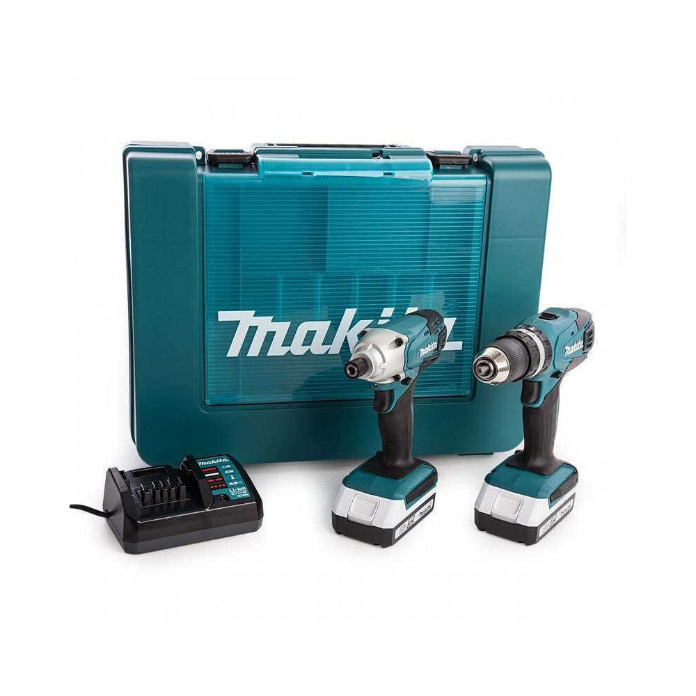 Pack 2 machines Makita DK18015X1 18V