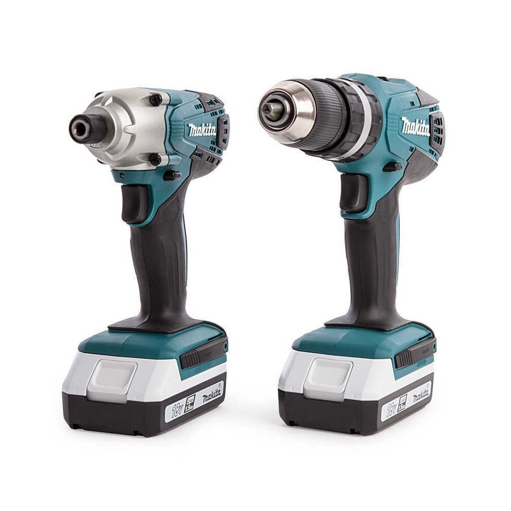 Pack 2 machines Makita DK18015X1 18V