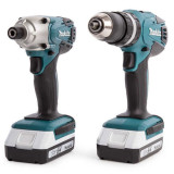 Pack 2 machines Makita DK18015X1 18V