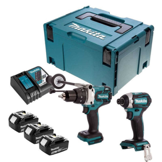 Pack Makita DLXCBO023 18V LXT 3x5,0 Ah
