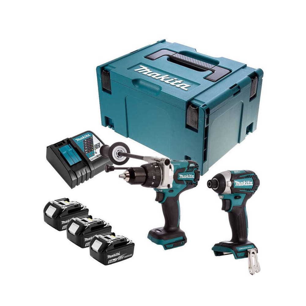 Pack Makita DLXCBO023 18V LXT 3x5,0 Ah