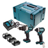 Pack Makita DLXCBO023 18V LXT 3x5,0 Ah