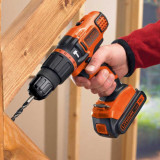 Pack perceuse et visseuse à chocs 18 V BLACK+DECKER BDCHIM18B