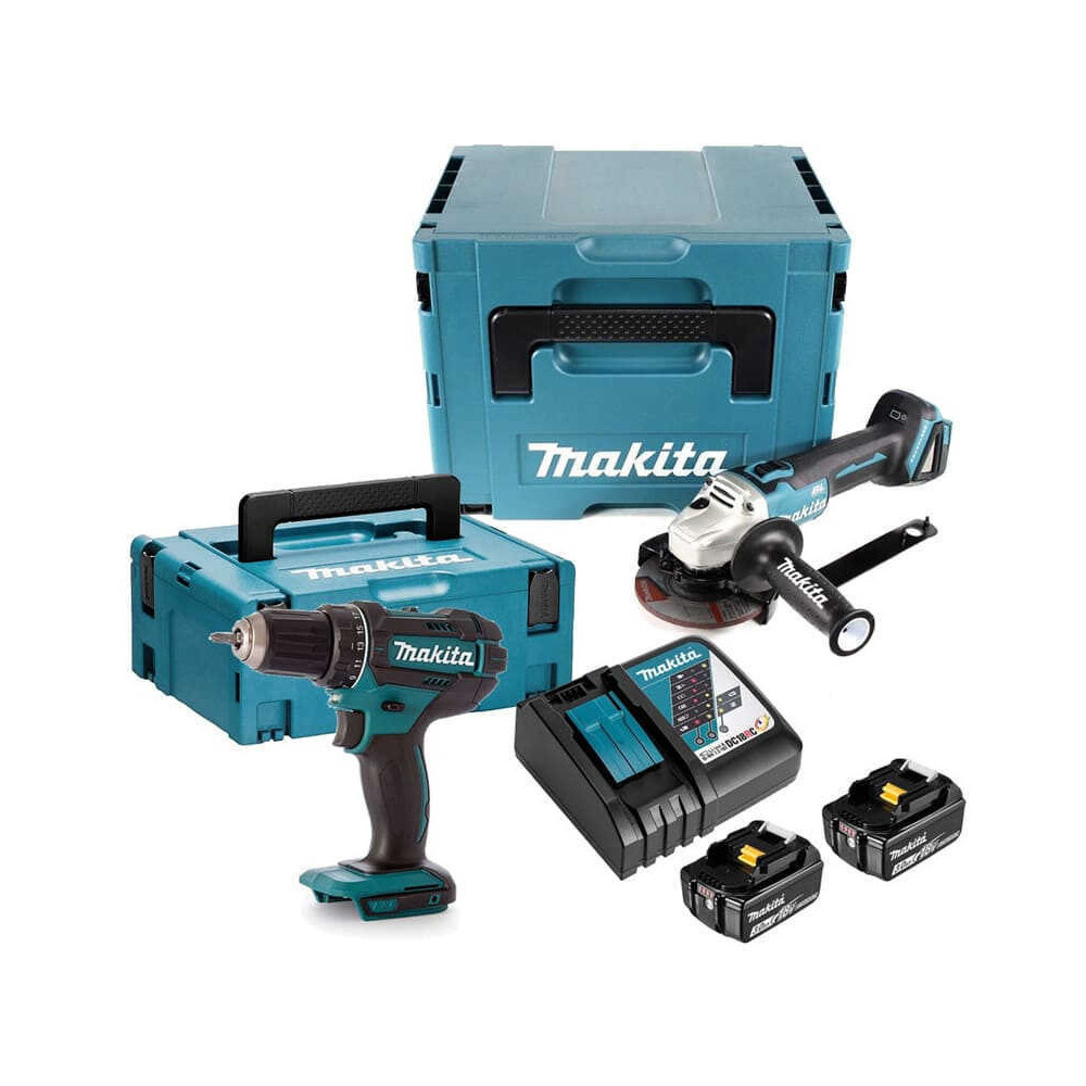 Pack 2 machines Makita DLXSHOW01 18V LXT