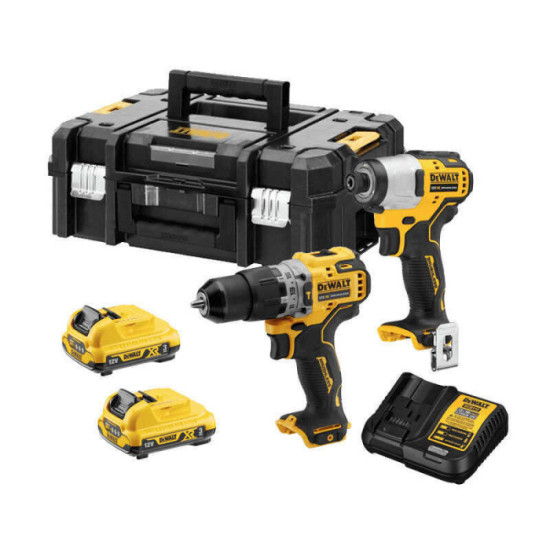 Perceuse à percussion DeWalt DCK2111L2T-QW