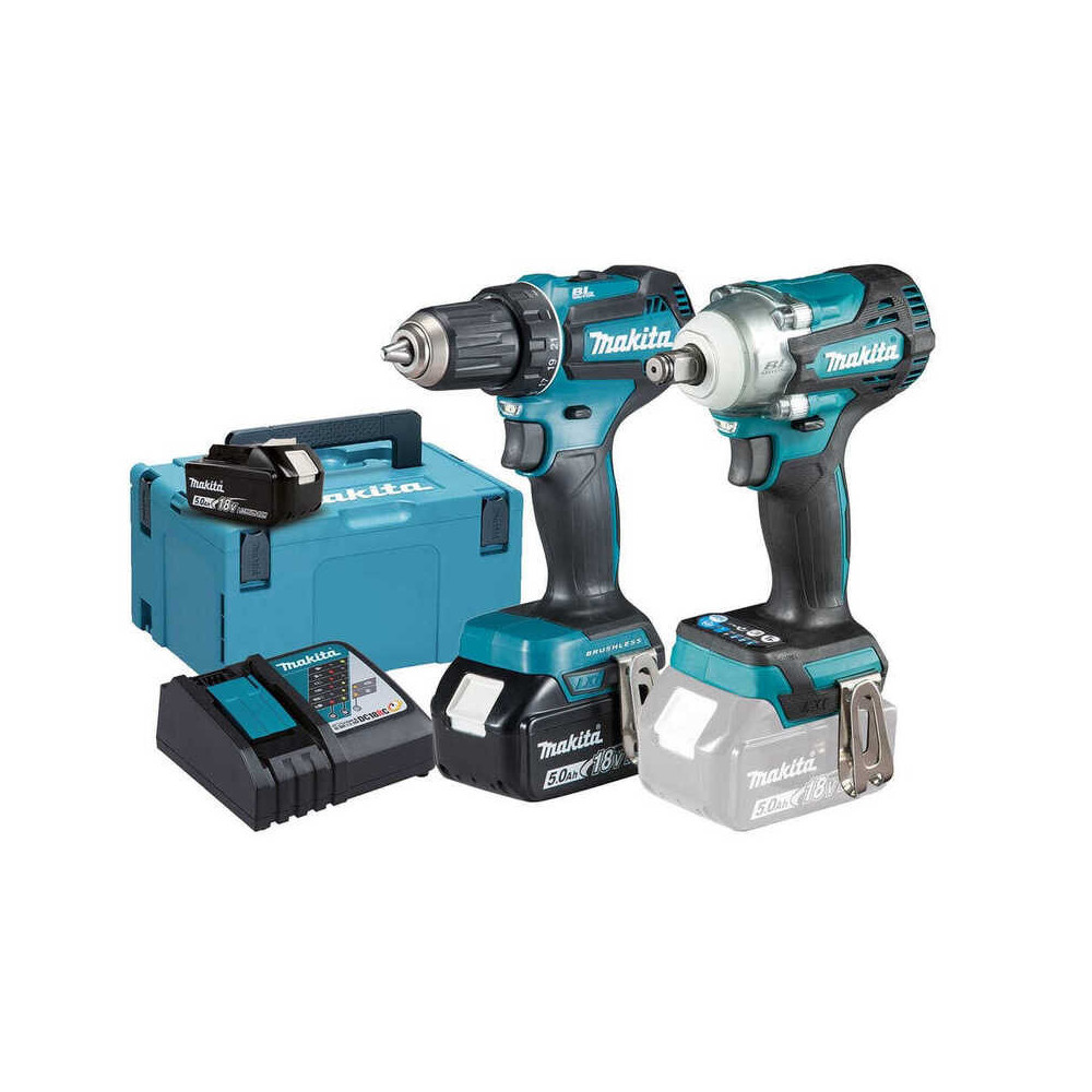 Pack outils sans fil Makita DLX2452TJ DDF485 + DTW300
